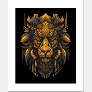 GOLDEN ZODIAC : LEO V2 Posters and Art